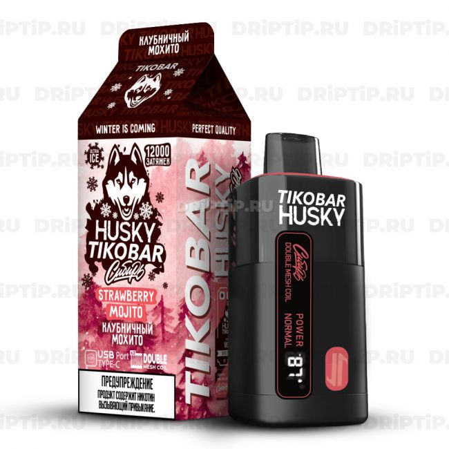 Husky Tikobar 12000 - Strawberry Mojito Husky Tikobar 12000 - Strawberry Mojito