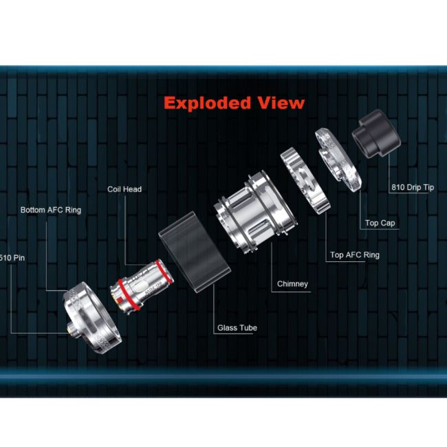 Hellvape Fat Rabbit 2 Subohm Tank - обслуживаемый бак Hellvape Fat Rabbit 2 Subohm Tank - обслуживаемый бак