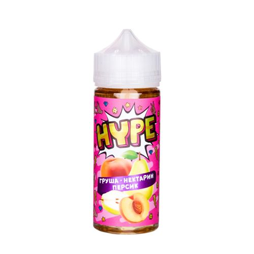 HYPE Груша-нектарин-персик 3mg 120ml HYPE Груша-нектарин-персик 3mg 120ml