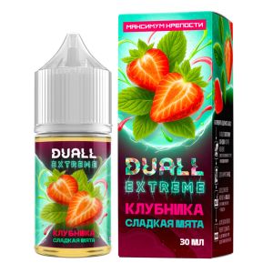 Duall Extreme Salt - Клубника Сладкая Мята Duall Extreme Salt - Клубника Сладкая Мята