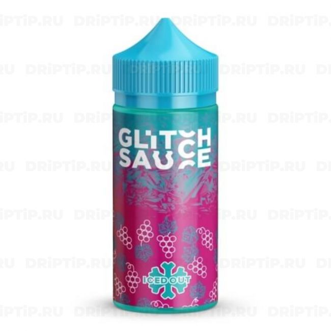 Жидкость Glitch Sauce Iced out - Grape King Жидкость Glitch Sauce Iced out - Grape King