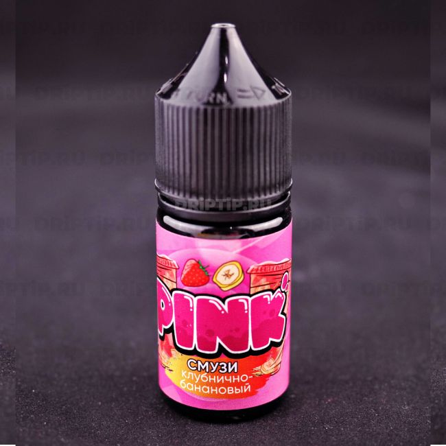 Жидкость Pink Salt - Смузи клубнично - банановый Жидкость Pink Salt - Смузи клубнично - банановый