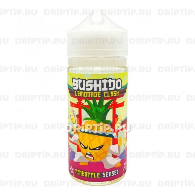 Жидкость Bushido Lemonade Clash - Pineapple Sensei Жидкость Bushido Lemonade Clash - Pineapple Sensei