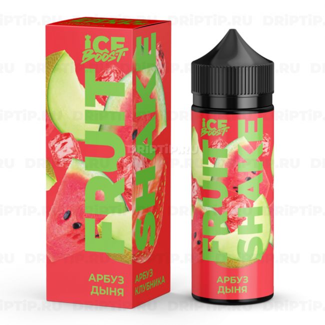 Жидкость Fruit Shake Ice Boost - Арбуз-Дыня Жидкость Fruit Shake Ice Boost - Арбуз-Дыня