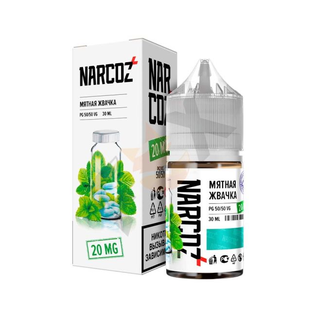 Жидкость Narcoz Salt - Мятная Жвачка Жидкость Narcoz Salt - Мятная Жвачка