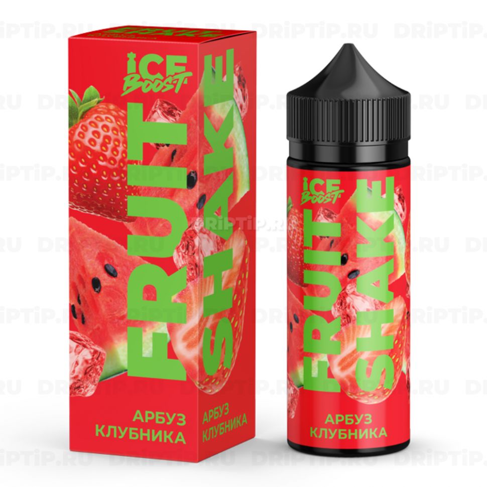 Жидкость Fruit Shake Ice Boost - Арбуз-Клубника