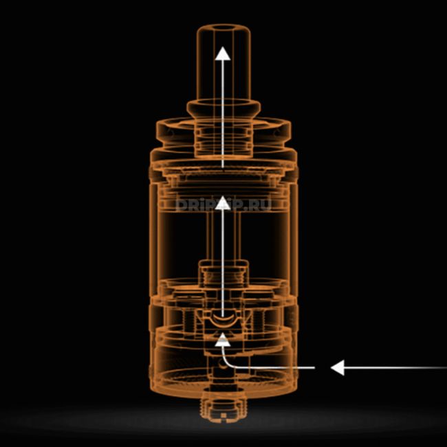 Vapefly Alberich MTL RTA - обслуживаемый бак