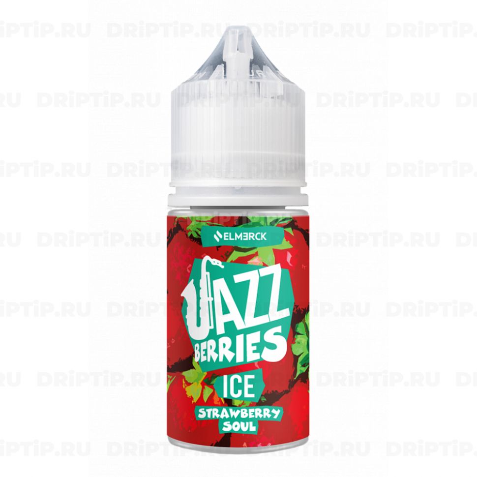 Жидкость Jazz Berries Ice Salt - Strawberry Soul  Срок годности до 12.2024 