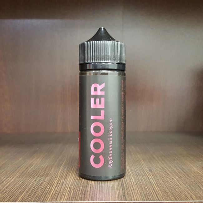 Жидкость Cooler Black Клубничный йогурт 3mg 120ml 