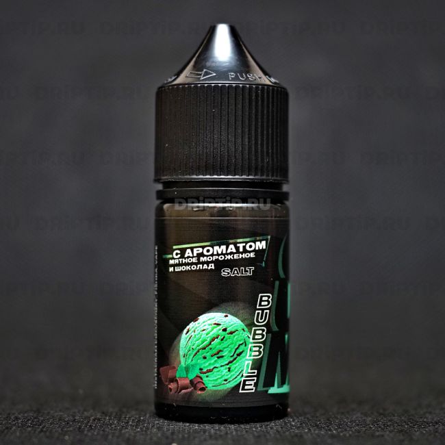 Жидкость Bubble Gum Salt - Мятное Мороженое и Шоколад 