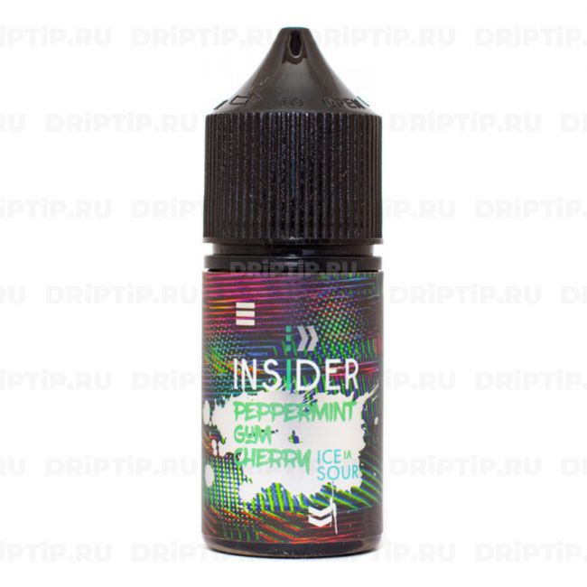 Insider Ice Sour Salt - Peppermint Gum Cherry Insider Ice Sour Salt - Peppermint Gum Cherry