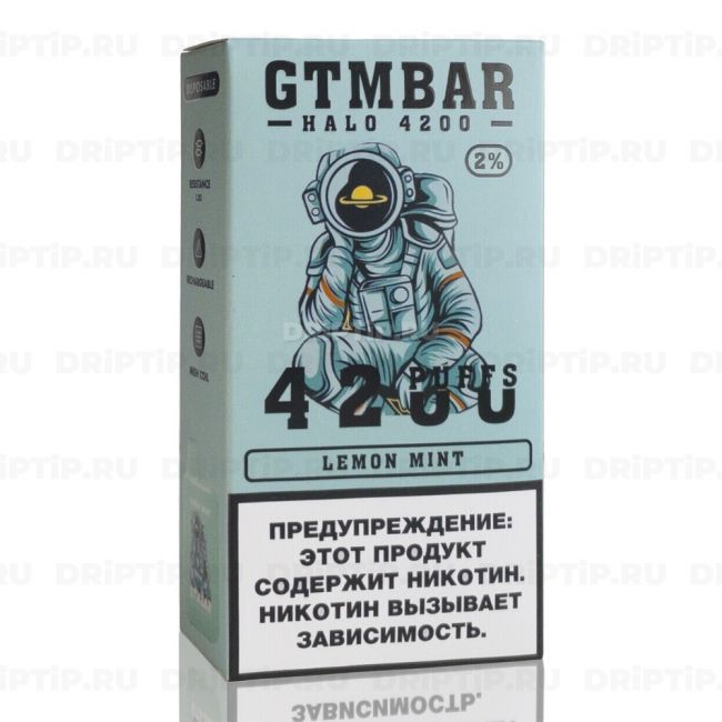 Gtm Bar Halo 4200 - Lemon Mint