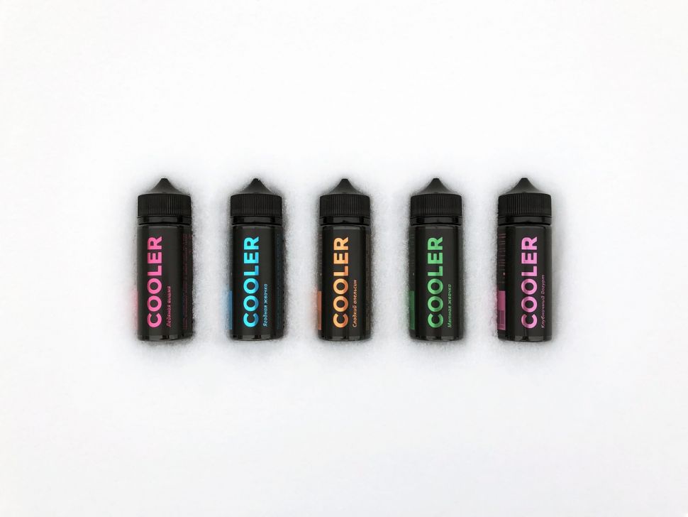 Жидкость Cooler Black Мятная жвачка 3mg 120ml 