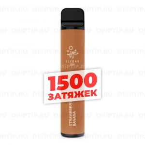 Elf Bar 1500 - Клубника Банан Elf Bar 1500 - Клубника Банан