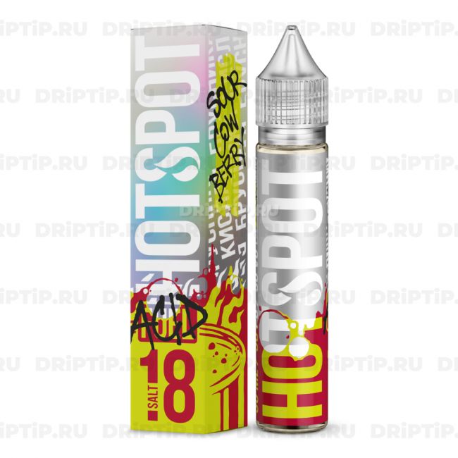 Жидкость Hotspot Sour Salt - Cowberry Acid 