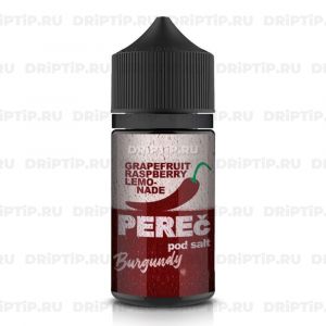 Perec Pod Salt - Burgundy Perec Pod Salt - Burgundy