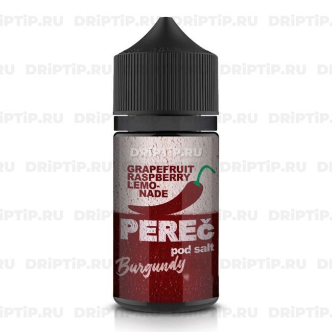 Perec Pod Salt - Burgundy Perec Pod Salt - Burgundy