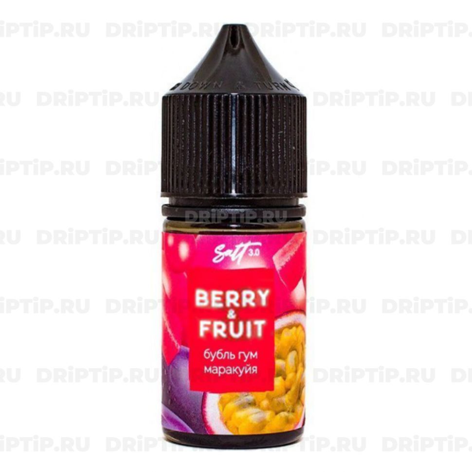 Жидкость Berry and Fruit Pod - Буббль гум Маракуйя