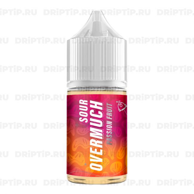 Жидкость Overmuch Sour Salt - Passion Fruit 