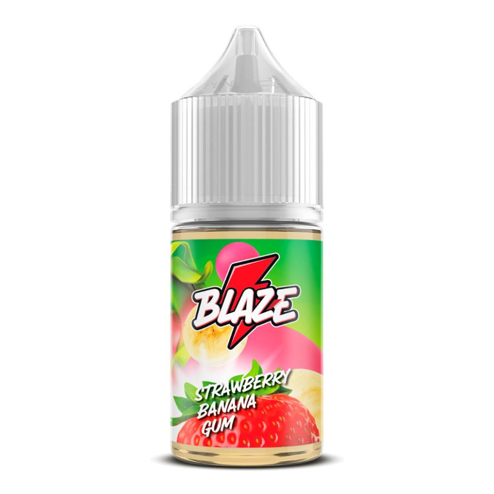 Жидкость Blaze Salt - Strawberry Banana Gum 