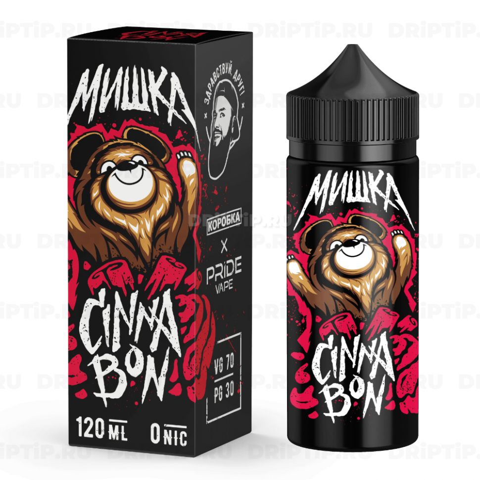 Жидкость Мишка - Булочка с корицей