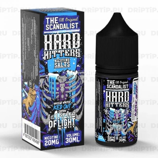 Жидкость The Scandalist Hard Hitters Salt - Speed Of Light Iced Жидкость The Scandalist Hard Hitters Salt - Speed Of Light Iced