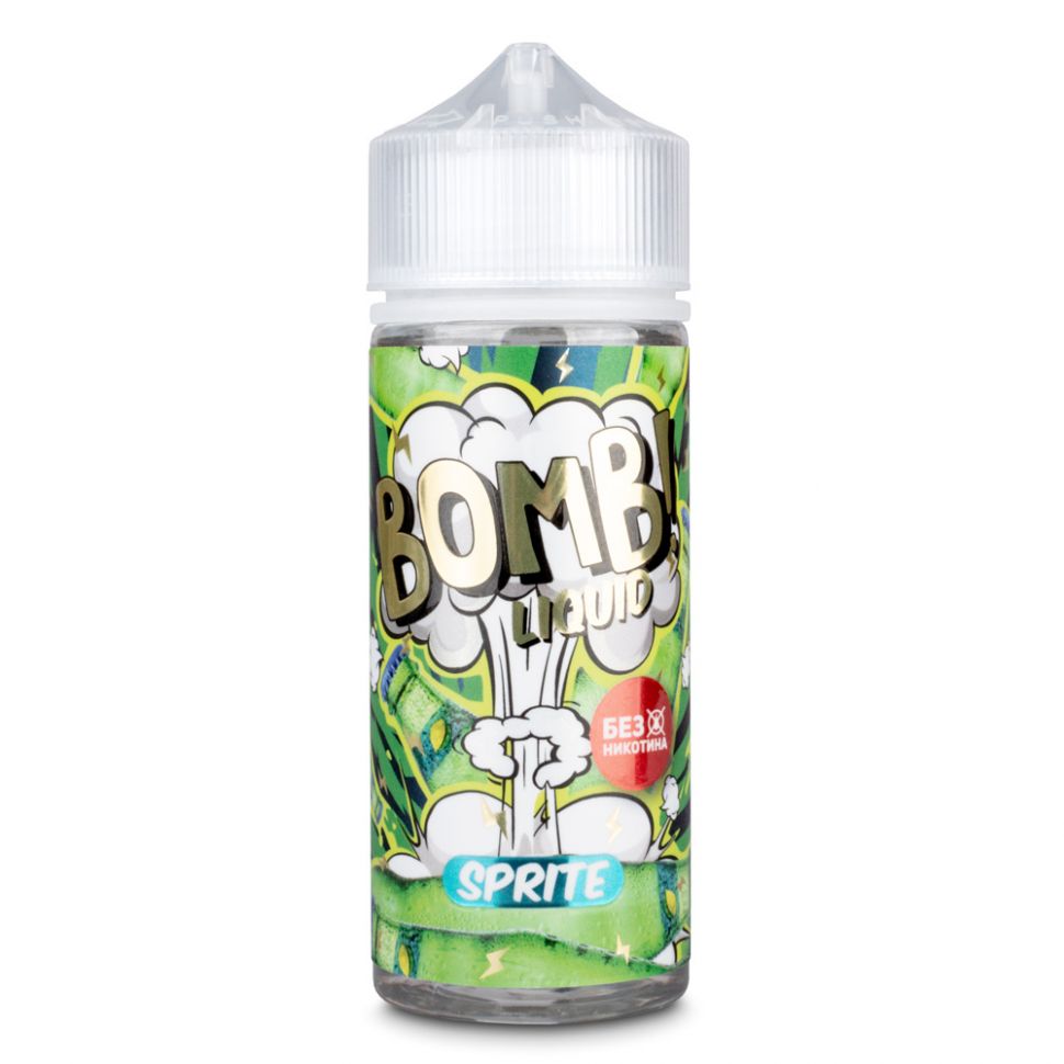 BOMB! Liquid Sprite 0mg 120ml + никобустер