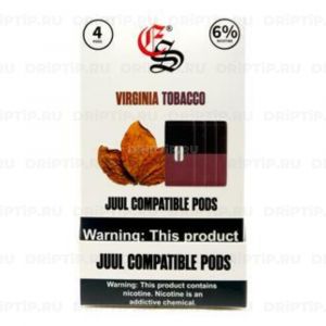 Eonsmoke Pods For Juul - Virginia Tobacco Eonsmoke Pods For Juul - Virginia Tobacco