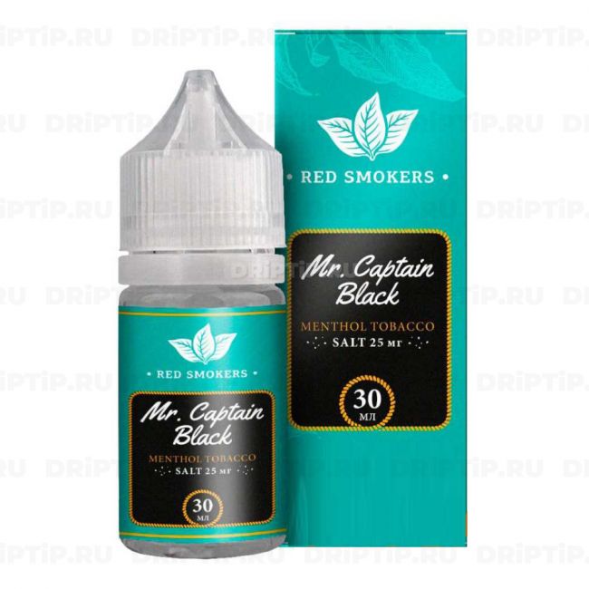 Жидкость Mr. Captain Black Salt - Menthol Tobacco Жидкость Mr. Captain Black Salt - Menthol Tobacco