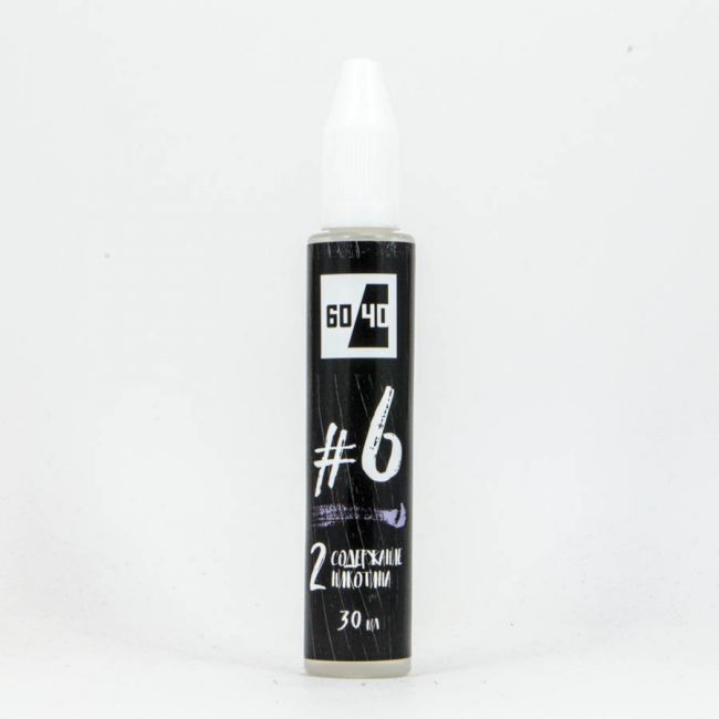 60/40 #6 highVG (дыня, банан, мята) 60/40 #6 highVG (дыня, банан, мята)