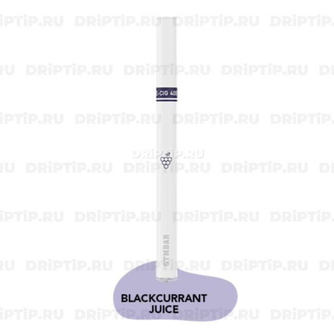 GTM BAR E-Cig 400 - Blackcurrant Juice