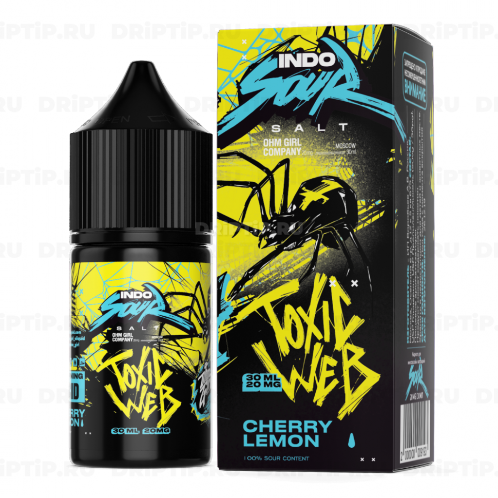 Жидкость Indo Sour Salt - Toxic Web
