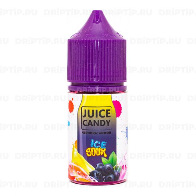 Juice Candy Ice Sour Salt - Конфета Черника Лимон