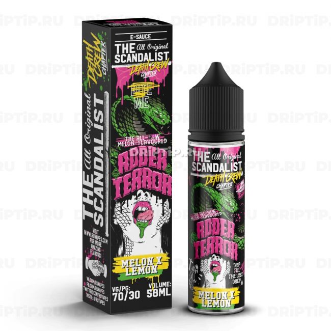Жидкость The Scandalist - Adder Terror Жидкость The Scandalist - Adder Terror