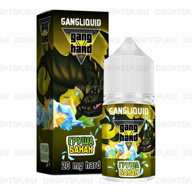 Жидкость Gang Hard Salt - Груша Банан Жидкость Gang Hard Salt - Груша Банан