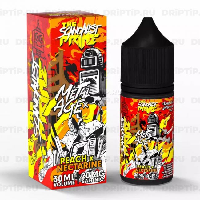 Жидкость The Scandalist Prime Salt - Metal Age 