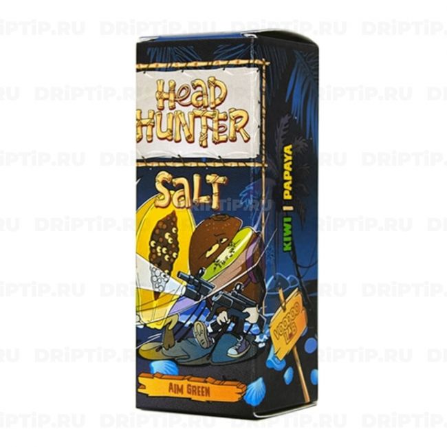 Жидкость Head Hunter Salt - Aim Green Жидкость Head Hunter Salt - Aim Green