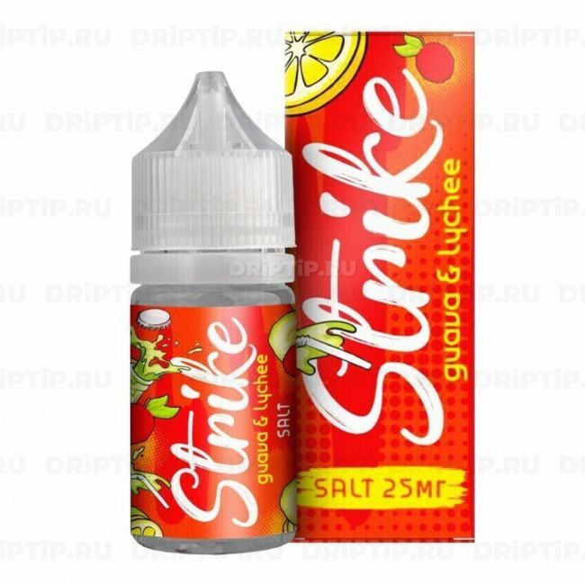 Жидкость Strike Salt - Guava Lychee Жидкость Strike Salt - Guava Lychee