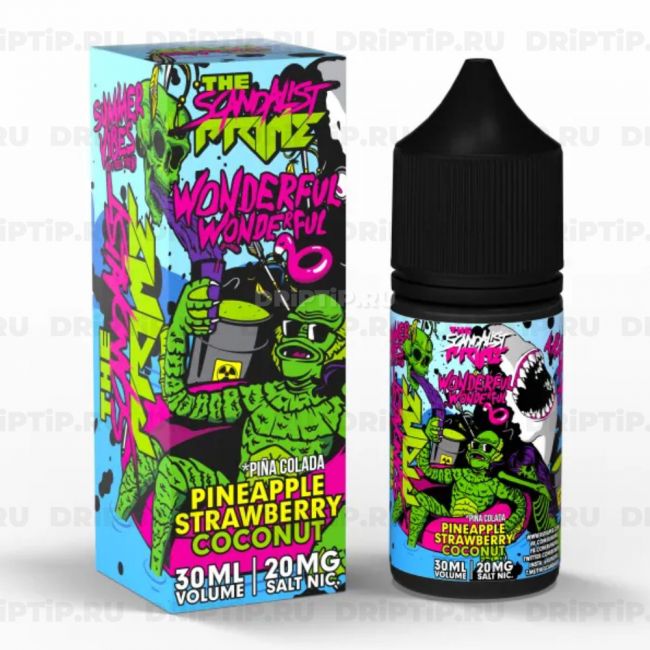 Жидкость The Scandalist Prime Salt - Wonderful Wonderful Жидкость The Scandalist Prime Salt - Wonderful Wonderful