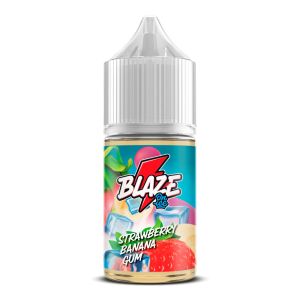 Blaze On Ice Salt - Strawberry Banana Gum Blaze On Ice Salt - Strawberry Banana Gum