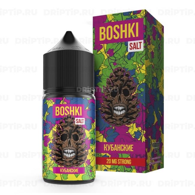 Жидкость Boshki Salt - Кубанские Жидкость Boshki Salt - Кубанские