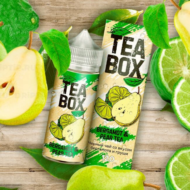 Жидкость Tea Box - Bergamot & Pear Tea Жидкость Tea Box - Bergamot & Pear Tea