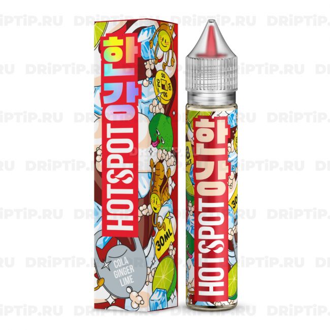 Жидкость Hotspot Hangang Salt - Cola Ginger Lime 