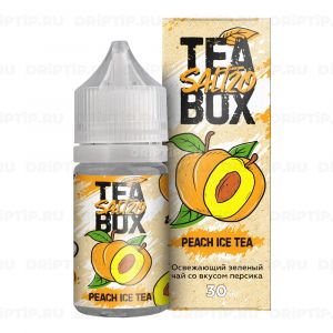 Tea Box Salt - Peach Ice Tea Tea Box Salt - Peach Ice Tea