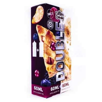 Double - Apple-Berry Pie + Banana Cracker - 2х60ml