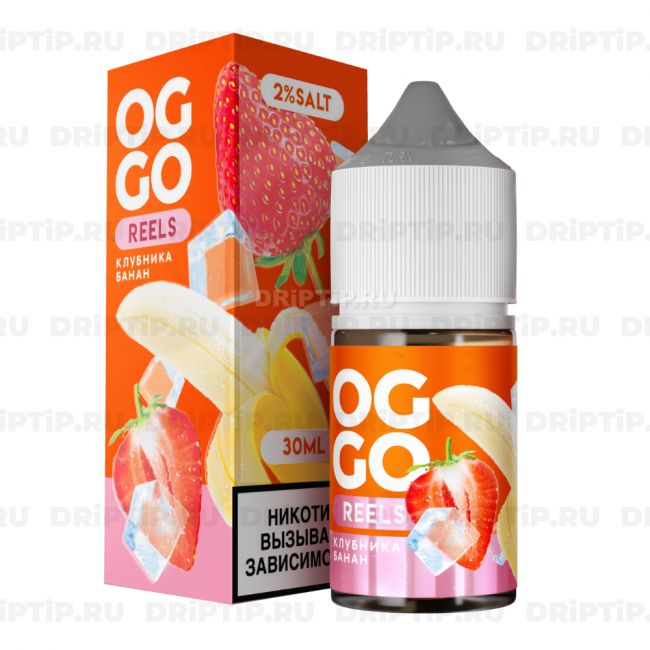 Жидкость Oggo Reels Salt - Клубника Банан 