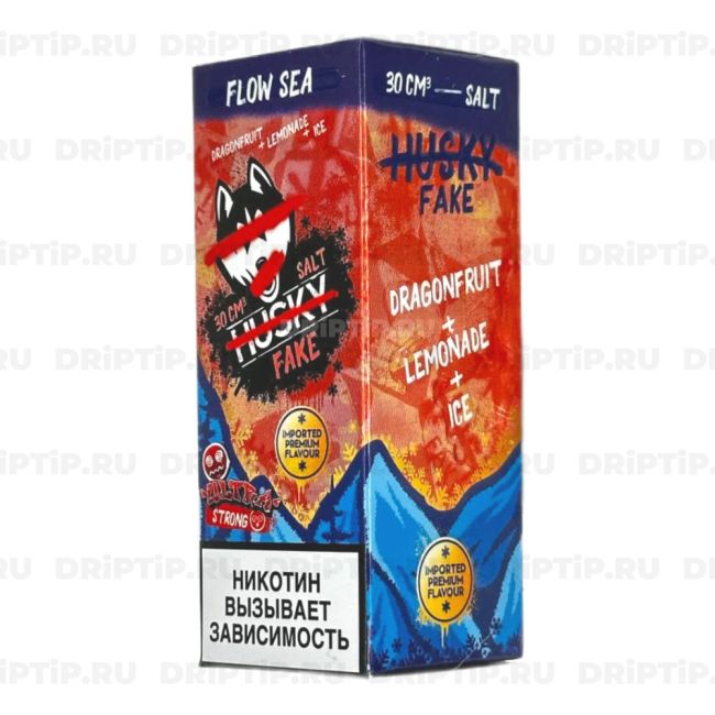 Жидкость Husky Import Fake Salt - Flow Sea Жидкость Husky Import Fake Salt - Flow Sea