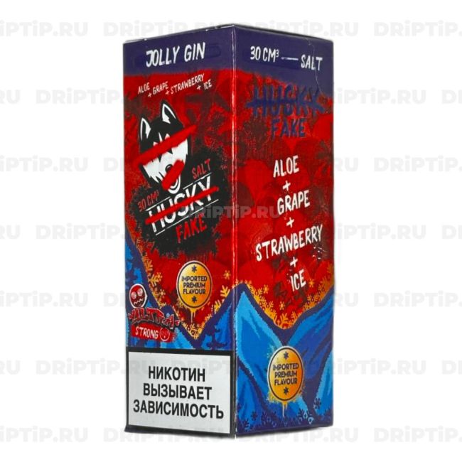 Жидкость Husky Import Fake Salt - Jolly Gin Жидкость Husky Import Fake Salt - Jolly Gin