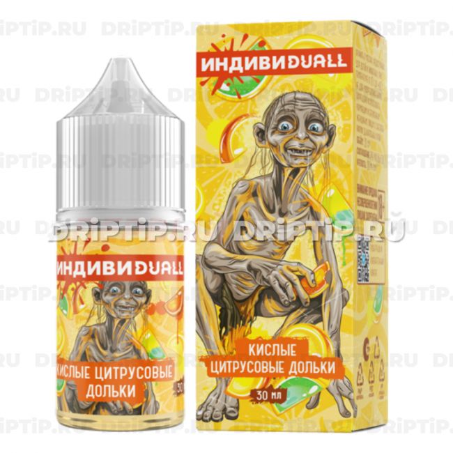 Жидкость ИндивиDUALL Salt - Кислые цитрусовые дольки Жидкость ИндивиDUALL Salt - Кислые цитрусовые дольки
