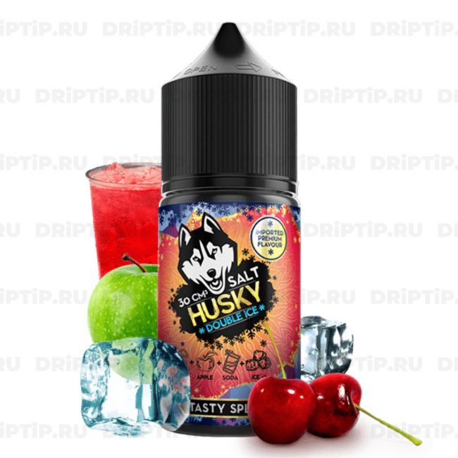 Жидкость Husky Import Double Ice Salt - Tasty Splash Жидкость Husky Import Double Ice Salt - Tasty Splash